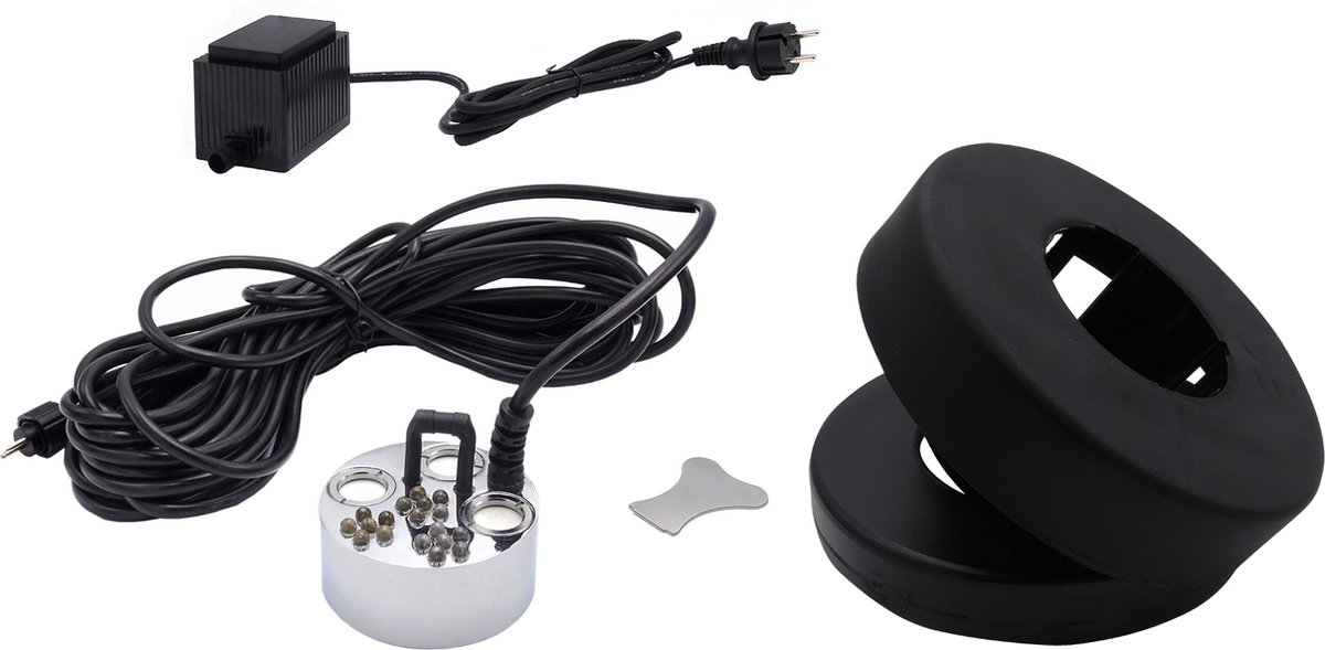 Ubbink MystMaker III LED outdoor vernevelaar met drijfelement met ledverlichting