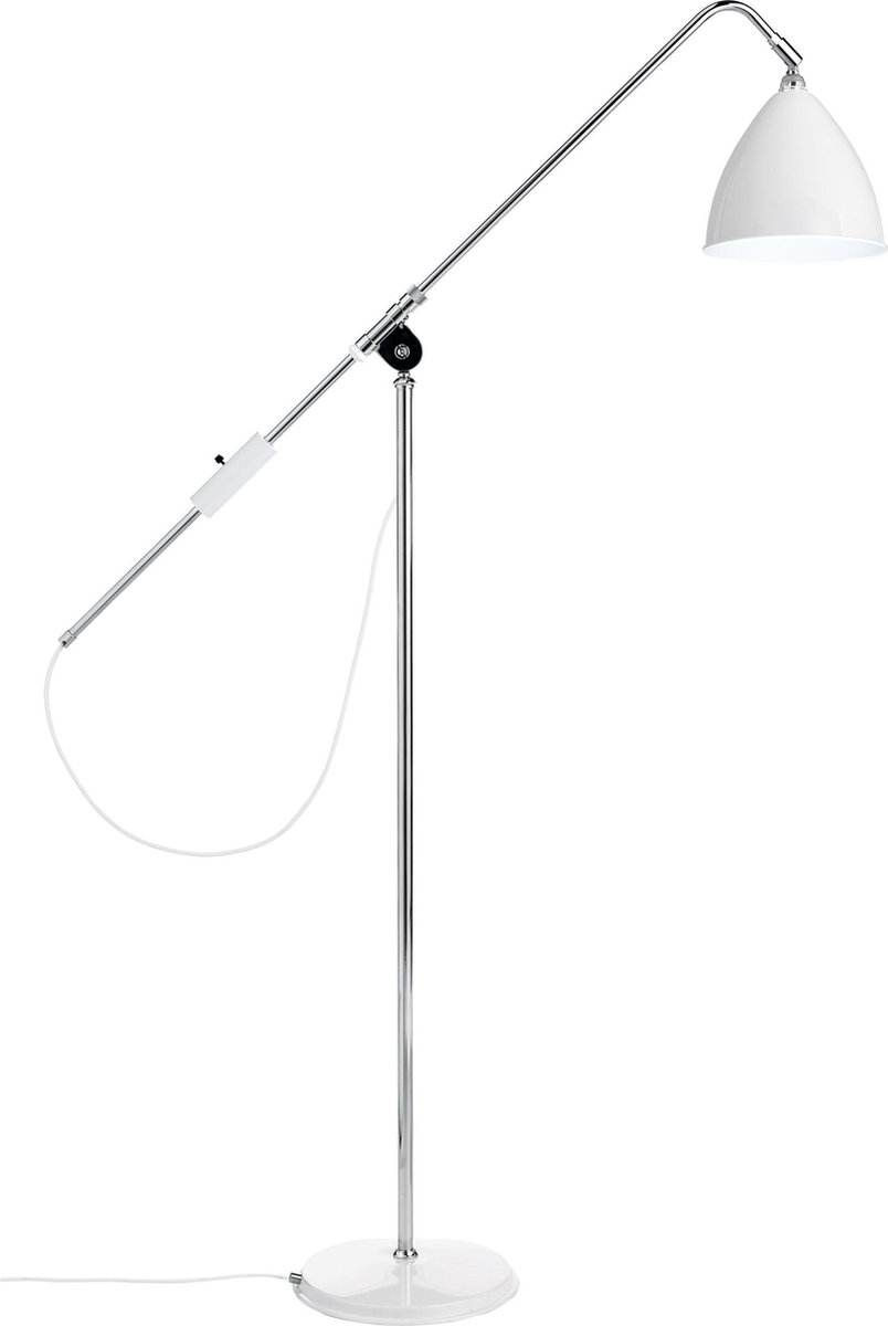 Gubi Bestlite BL4 Vloerlamp Chroom/soft White