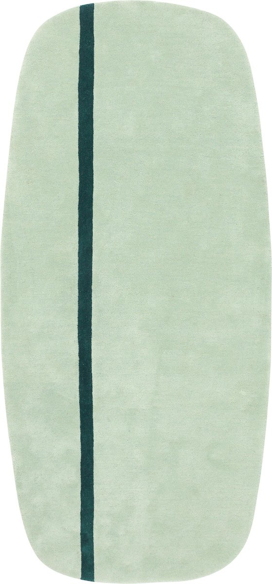 Normann Copenhagen Oona Vloerkleed Small Mint 200x90