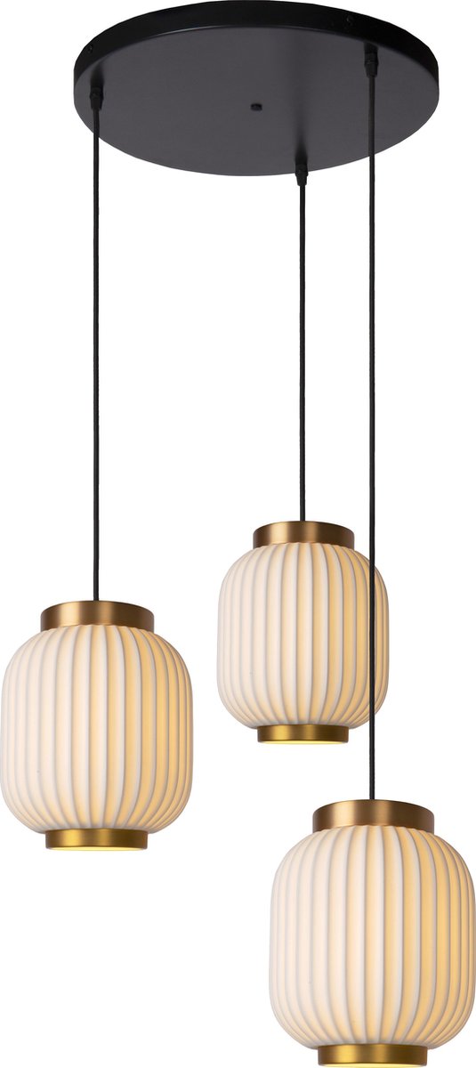 Lucide Gosse 3 Cluster Hanglamp Rond Wit