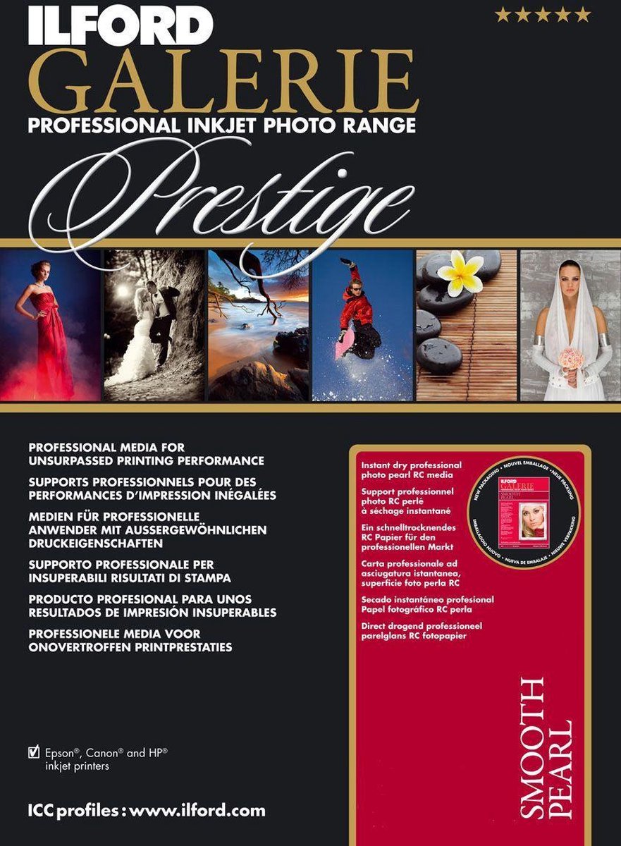 ILFORD SMOOTH PEARL A2 25V 310g Galerie Prestige