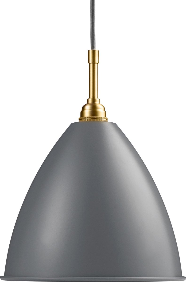 Gubi Bestlite BL9 Hanglamp MediumØ21 Messing/grijs