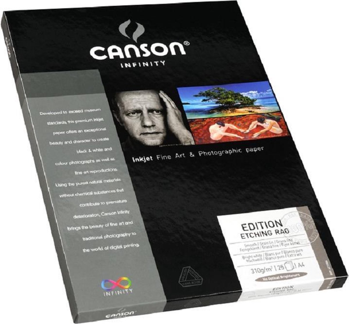 Canson EDITION ETCHING RAG 310g A2 25 vel