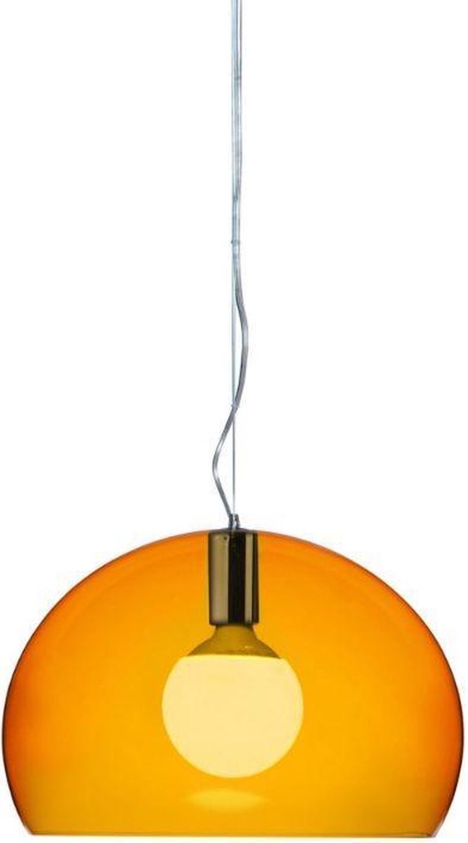Kartell Small FL/Y HanglampØ38 Oranje