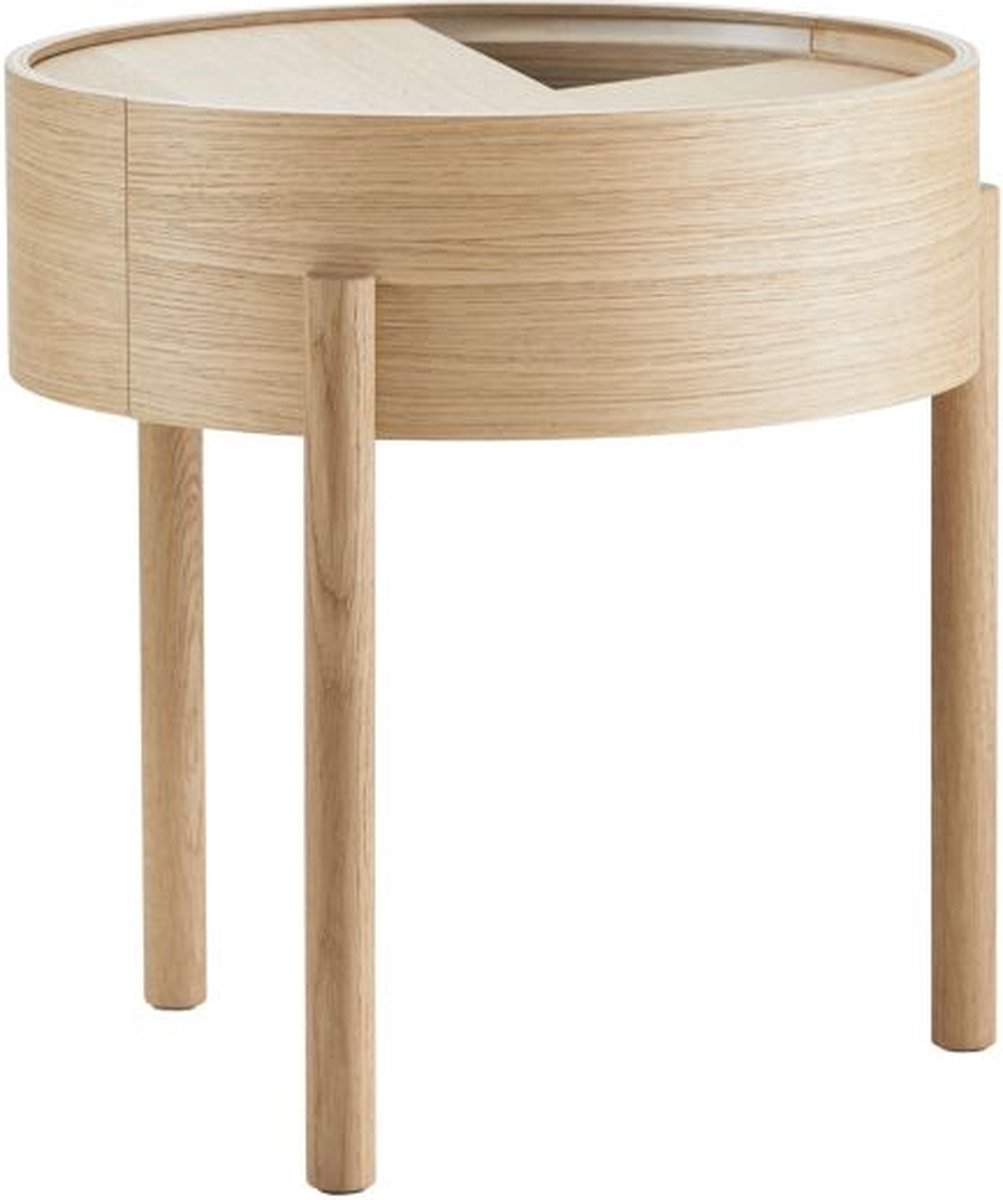 Woud Arc Bijzettafel Oiled Oak