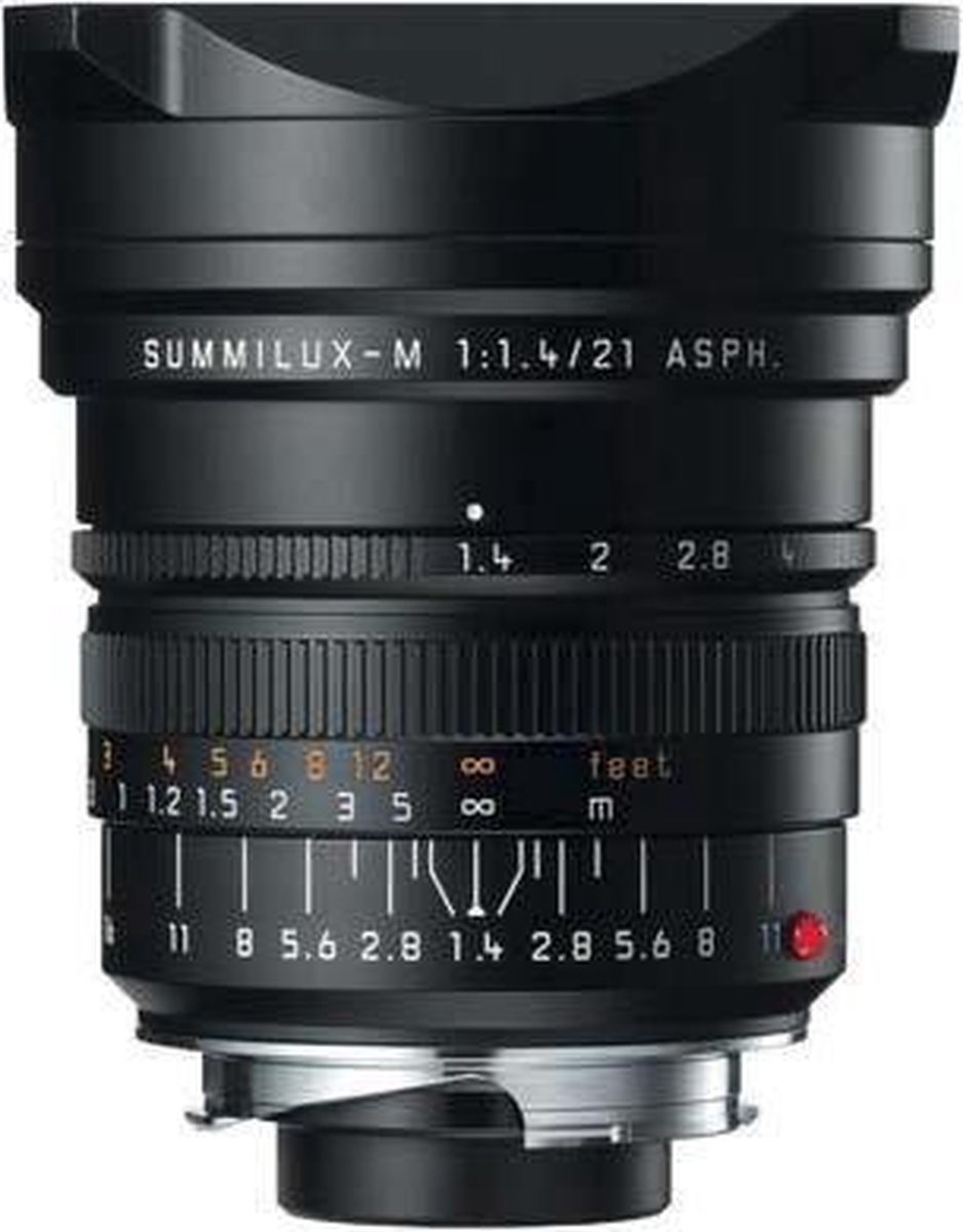 Leica SUMMILUX-M 21mm f/1.4 ASPH black anodized finish