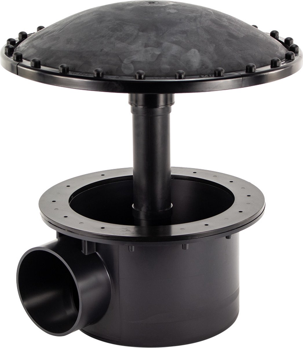 AquaForte Bodemafvoer + beluchtingskap Ø38cm