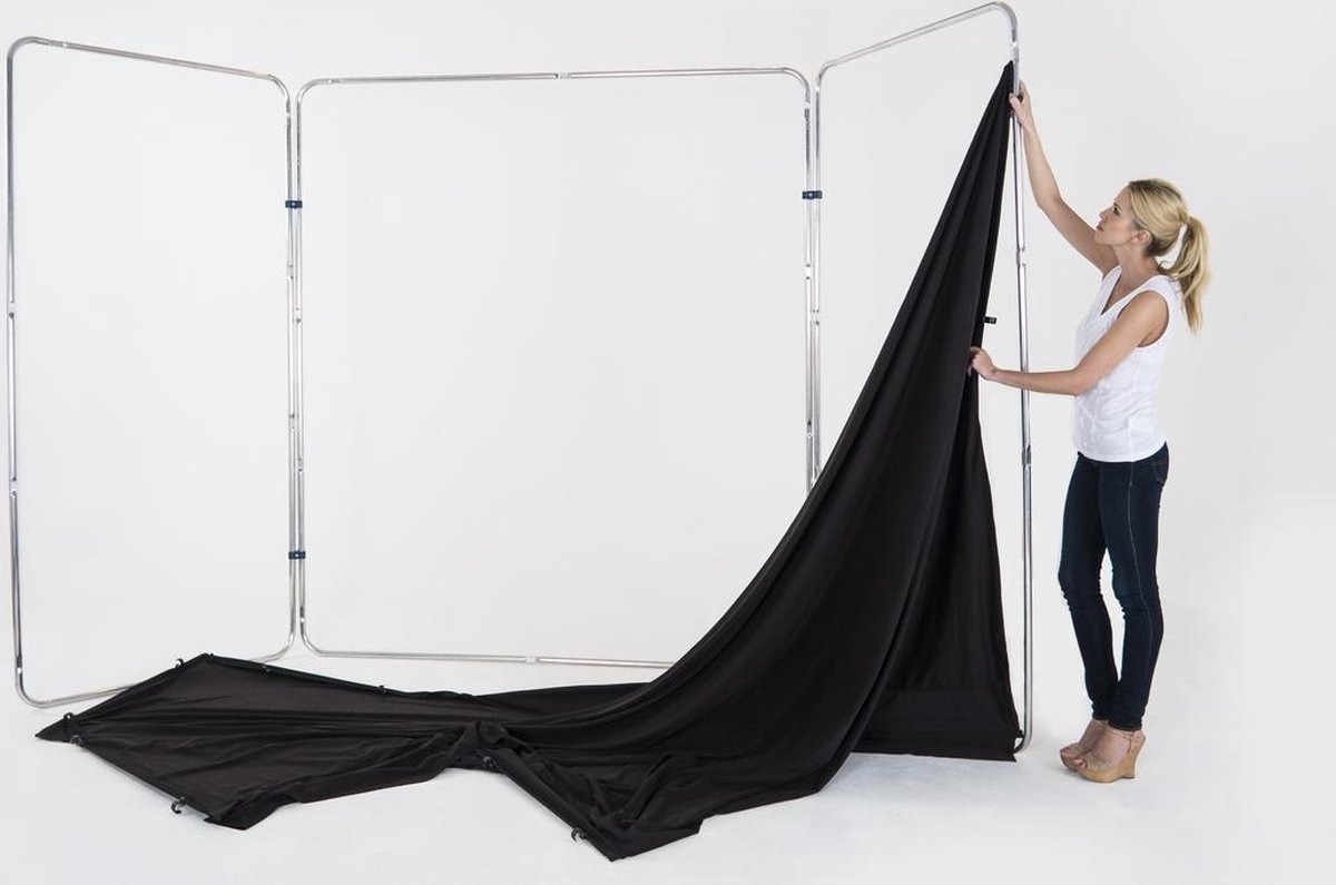 Lastolite Panoramic Background Cover 4m - Black LL LB7625