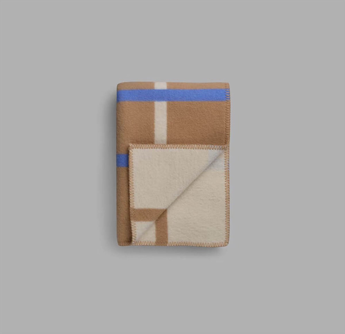 Røros Tweed Knut Plaid 135x200 Taupe