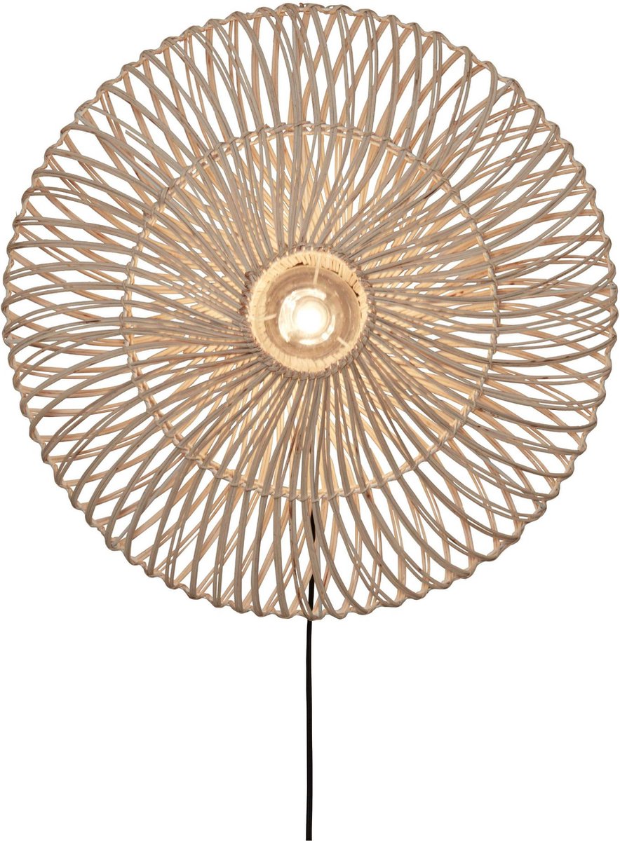 Good&Mojo Zanzibar Wandlamp Large Wit