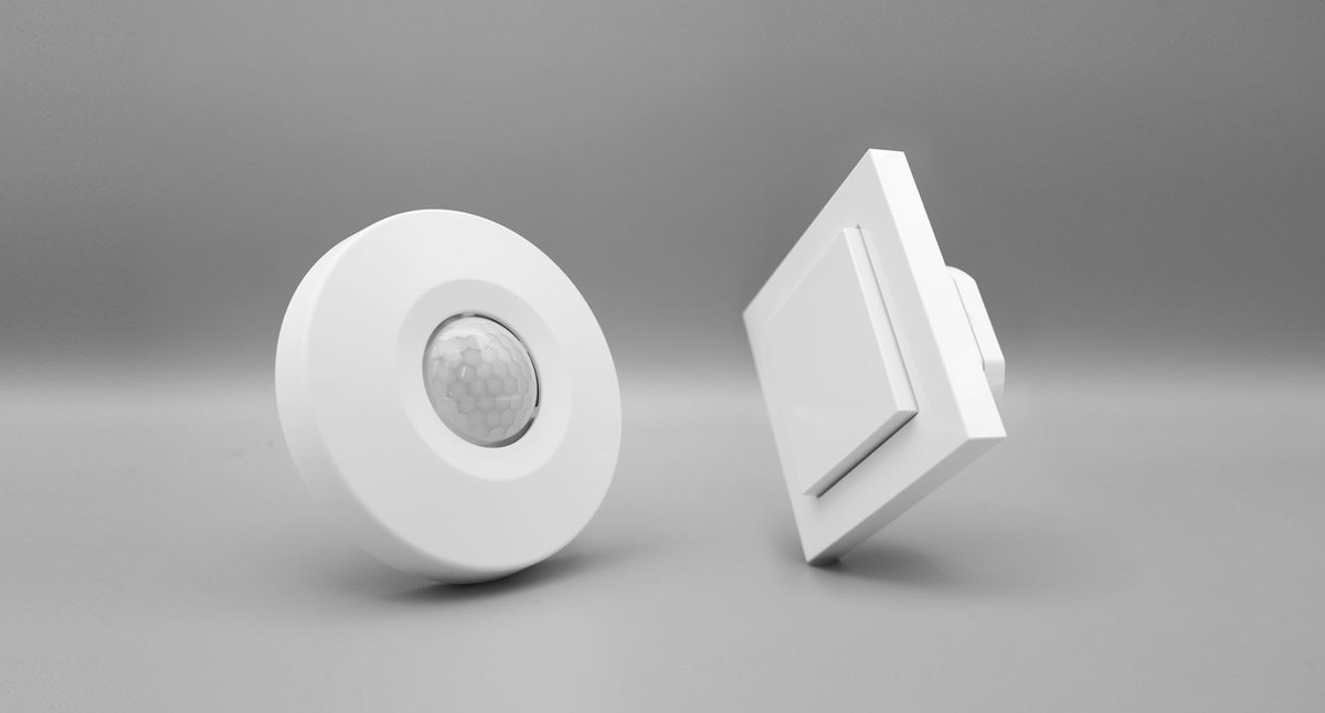 OPUS EasyStart Lichtschakelaar met Motion Sensor - Wit