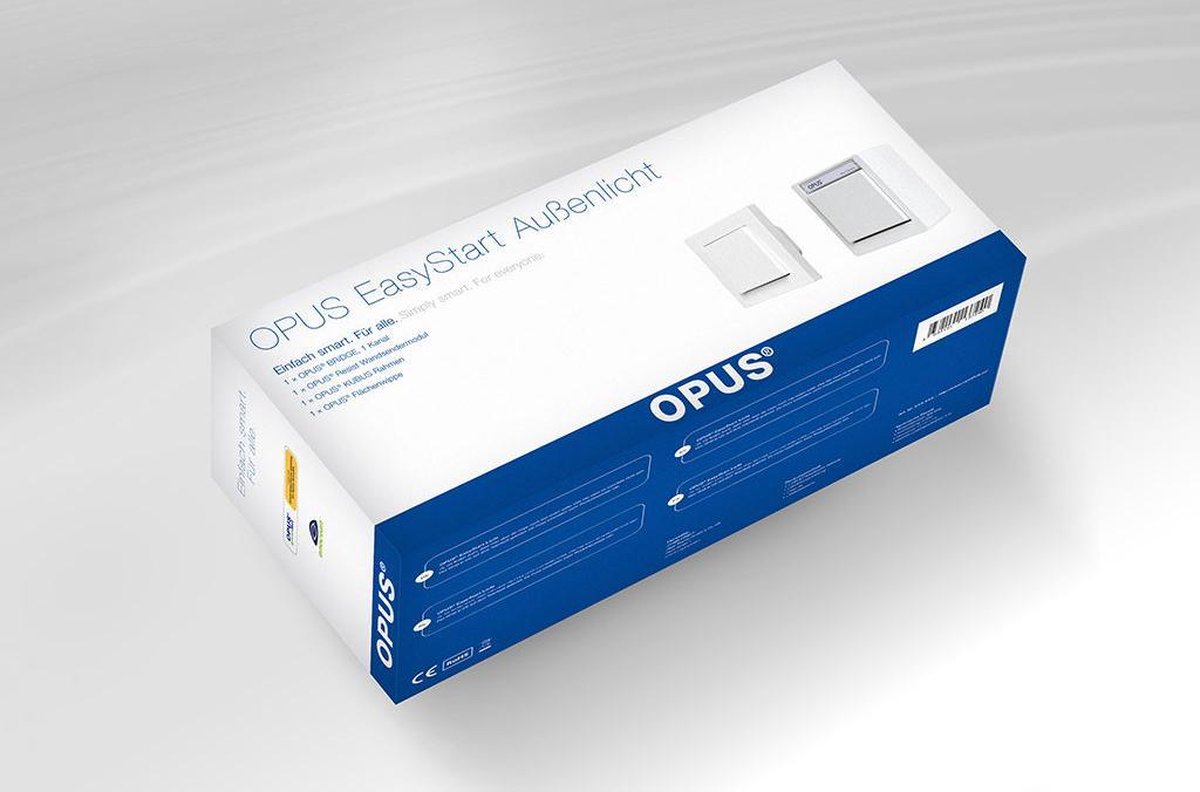 OPUS EasyStart Schakelaar voor Buitenverlichting - Wit