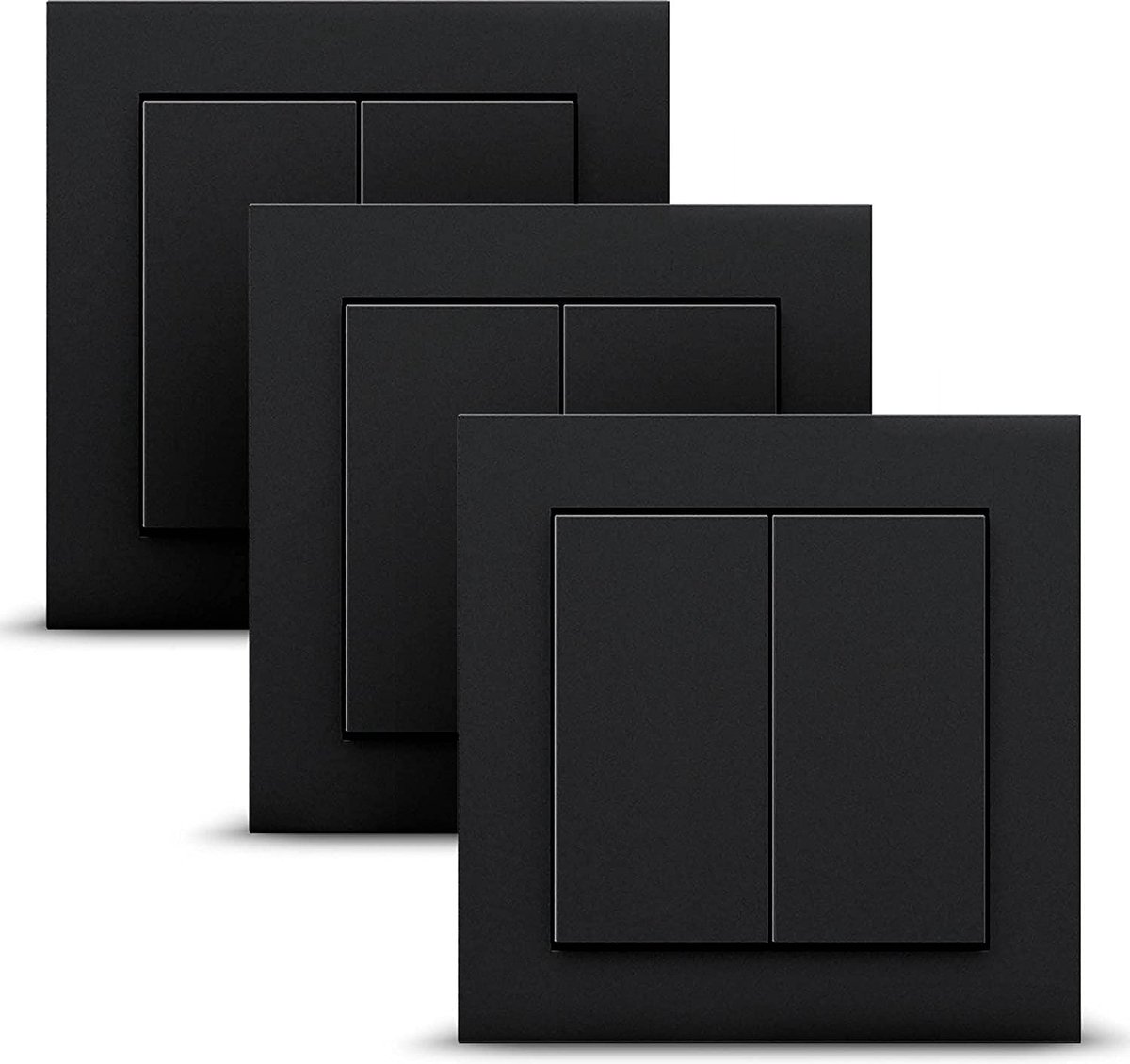Senic Friends of Hue Slimme Lichtschakelaar 3-pack - Zwart