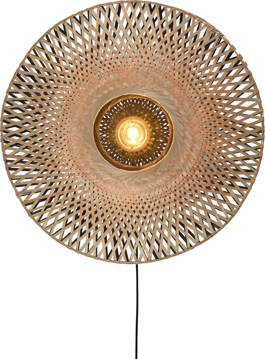 Good&Mojo Kalimantan Wandlamp LargeØ87 Naturel