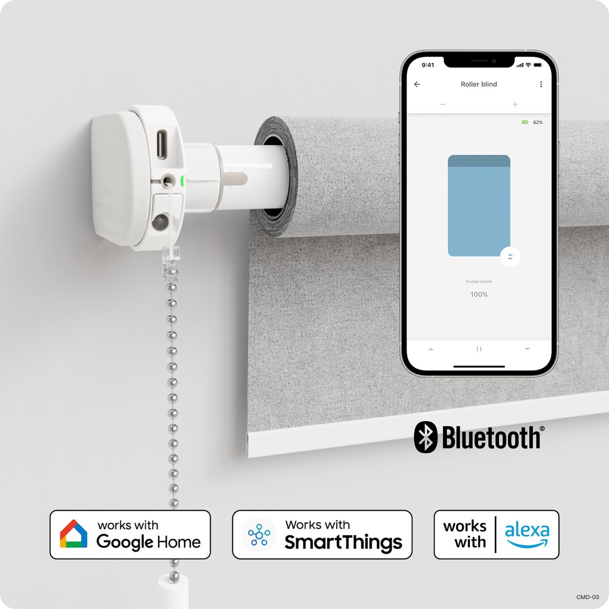 MotionBlinds Upgrade Kit- Bluetooth - Wit