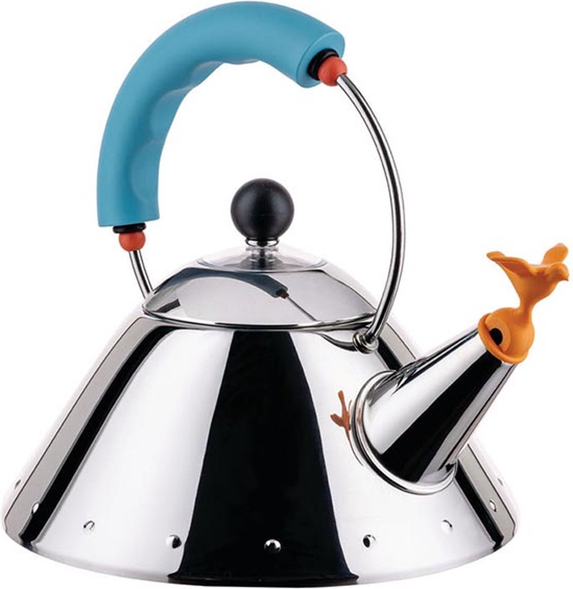 Alessi 9093/1 By Michael Graves Fluitketel Small Blauw
