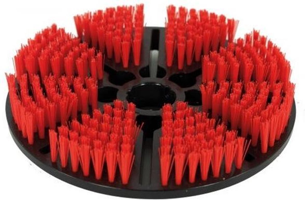 AquaForte Vacogrip borstel rood hard voor Biber