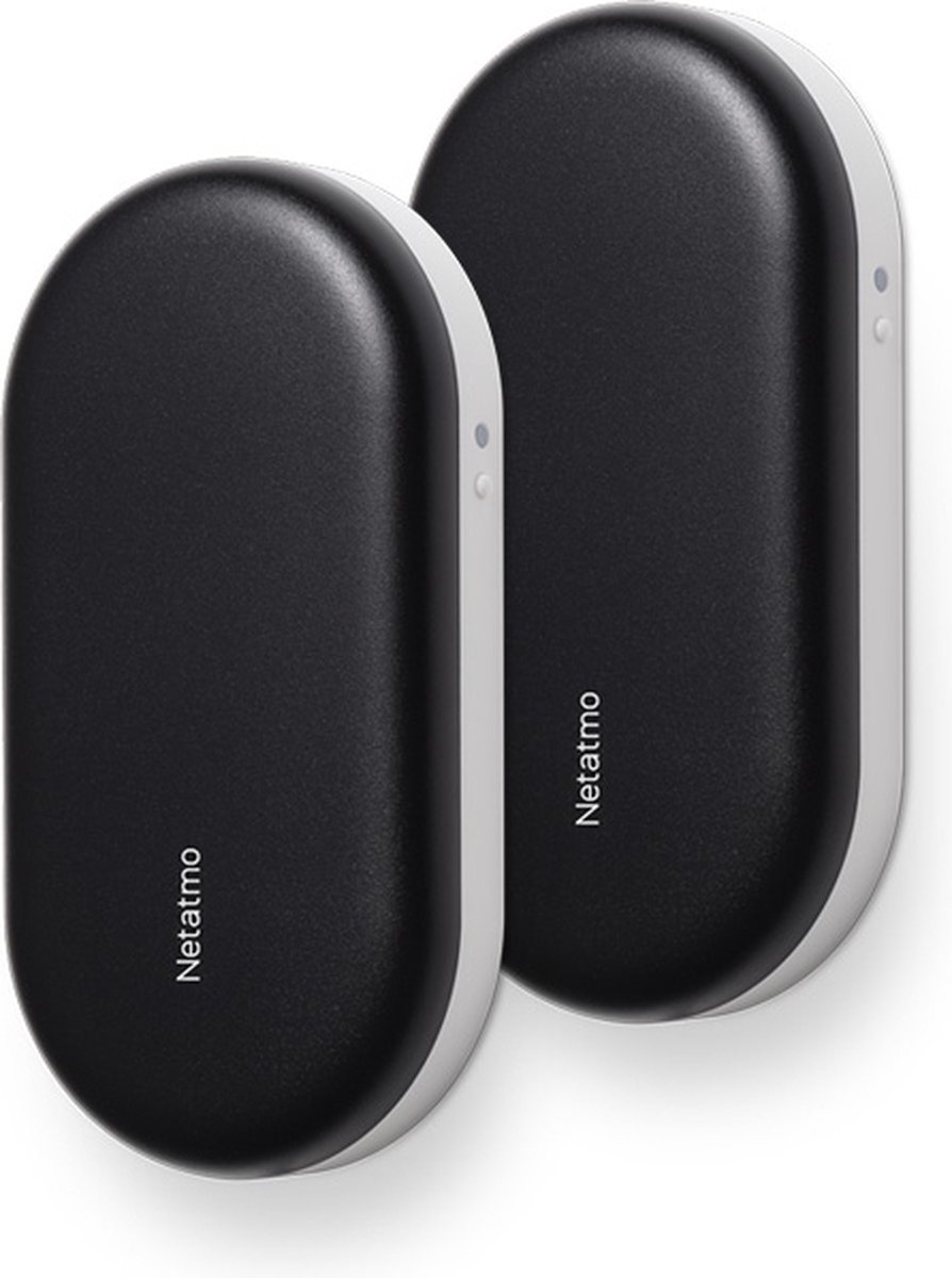 Netatmo Slimme Aircobediening 2-pack - Zwart