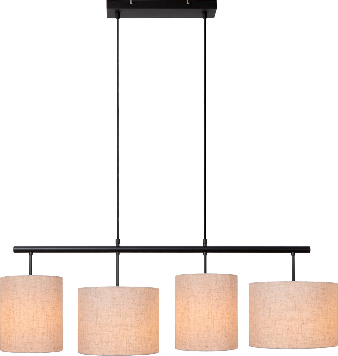 Lucide Maya Cluster 4 Hanglamp Lineair Beige