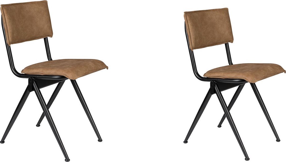 Dutchbone Willow Eetkamerstoel Mokka