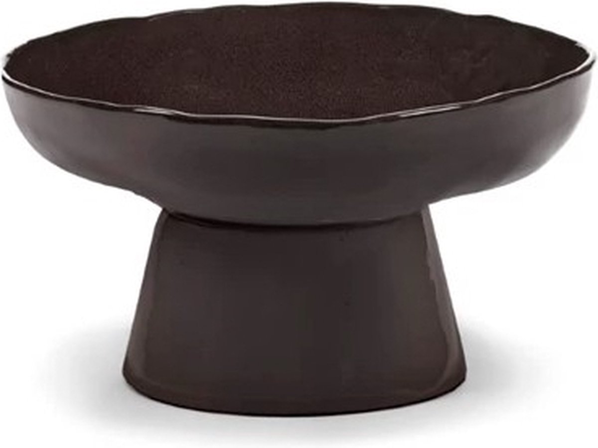 Serax La Mère By Marie Michielssen Serveerschaal Ø31 Dark Brown