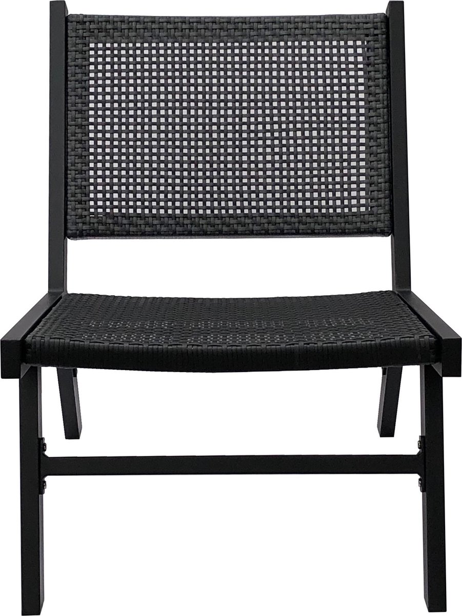 WOOOD Exclusive Puk Fauteuil Zwart