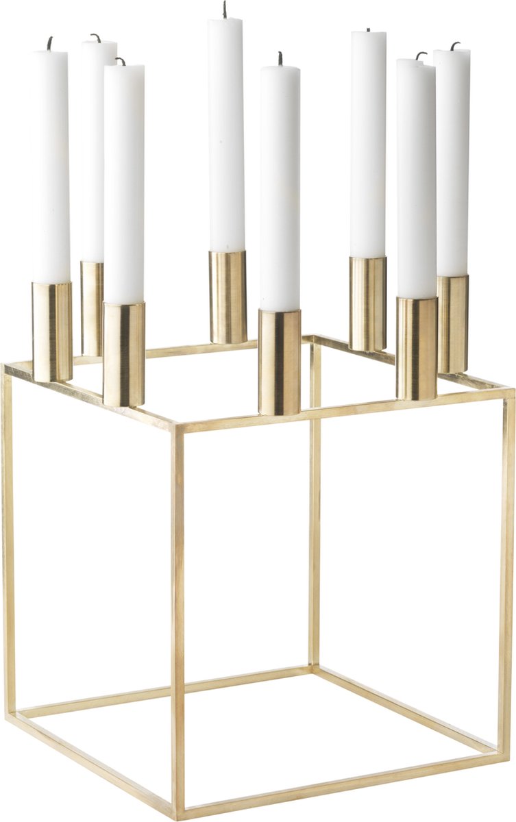 Audo Copenhagen Kubus 8 Kandelaar Goud