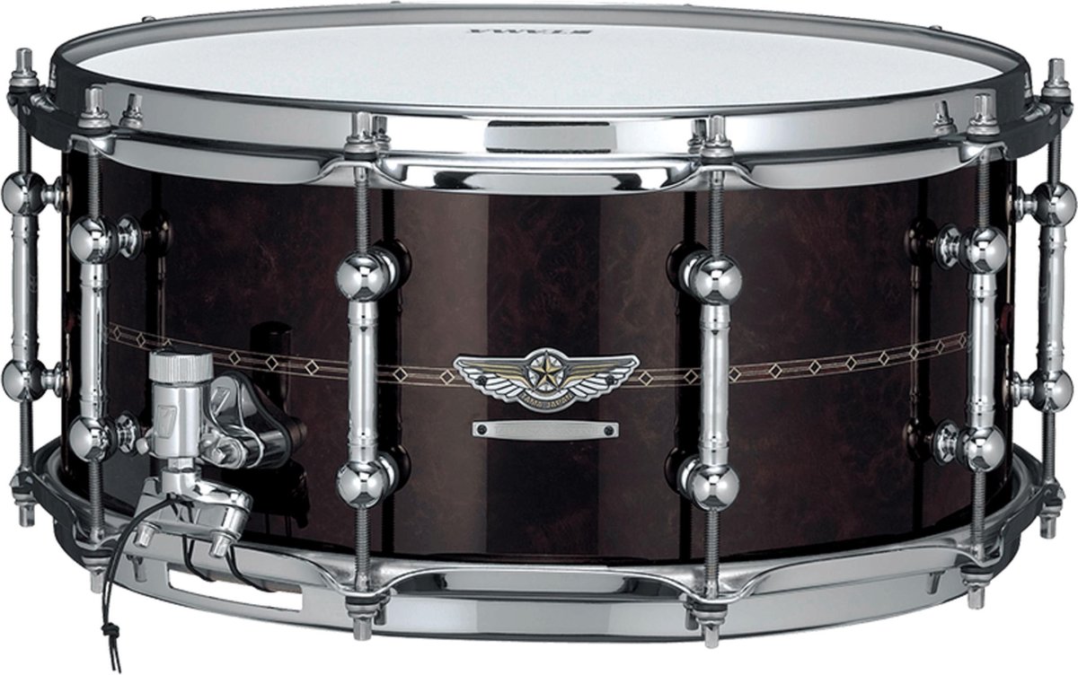 Tama Star Reserve Bubinga/Walnut 14x6.5" snaredrum, Gloss Claro Walnut