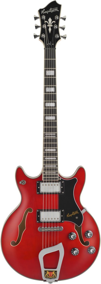 Hagstrom Alvar Wild Cherry Transparant