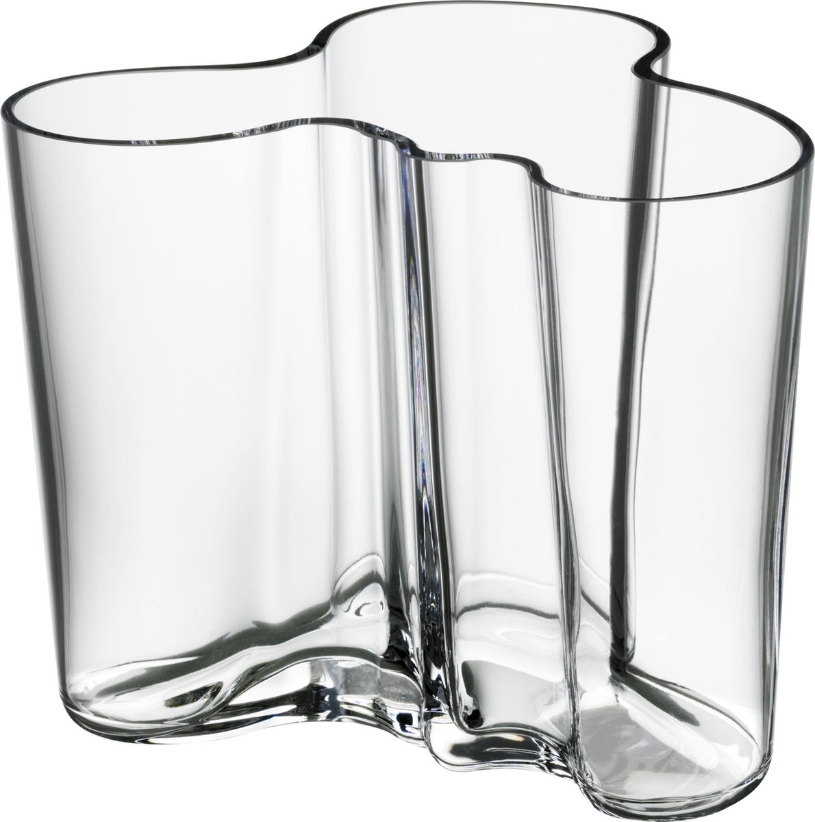 Iittala Alvar Aalto Vaas 12cm Helder