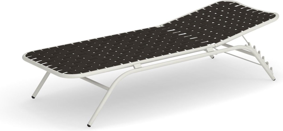 Emu Yard Sunbed Ligbed Wit/Bruin
