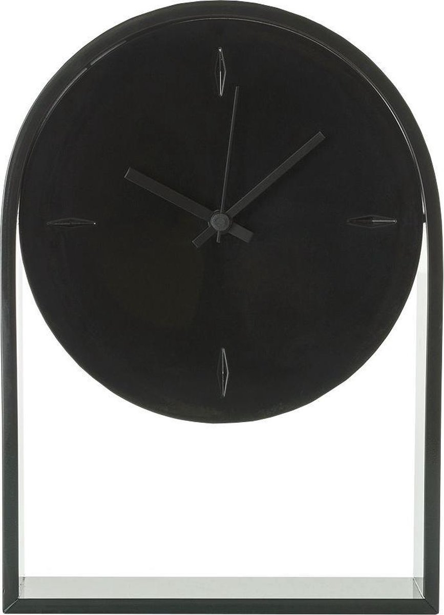 Kartell Air Du Temps Klok Black