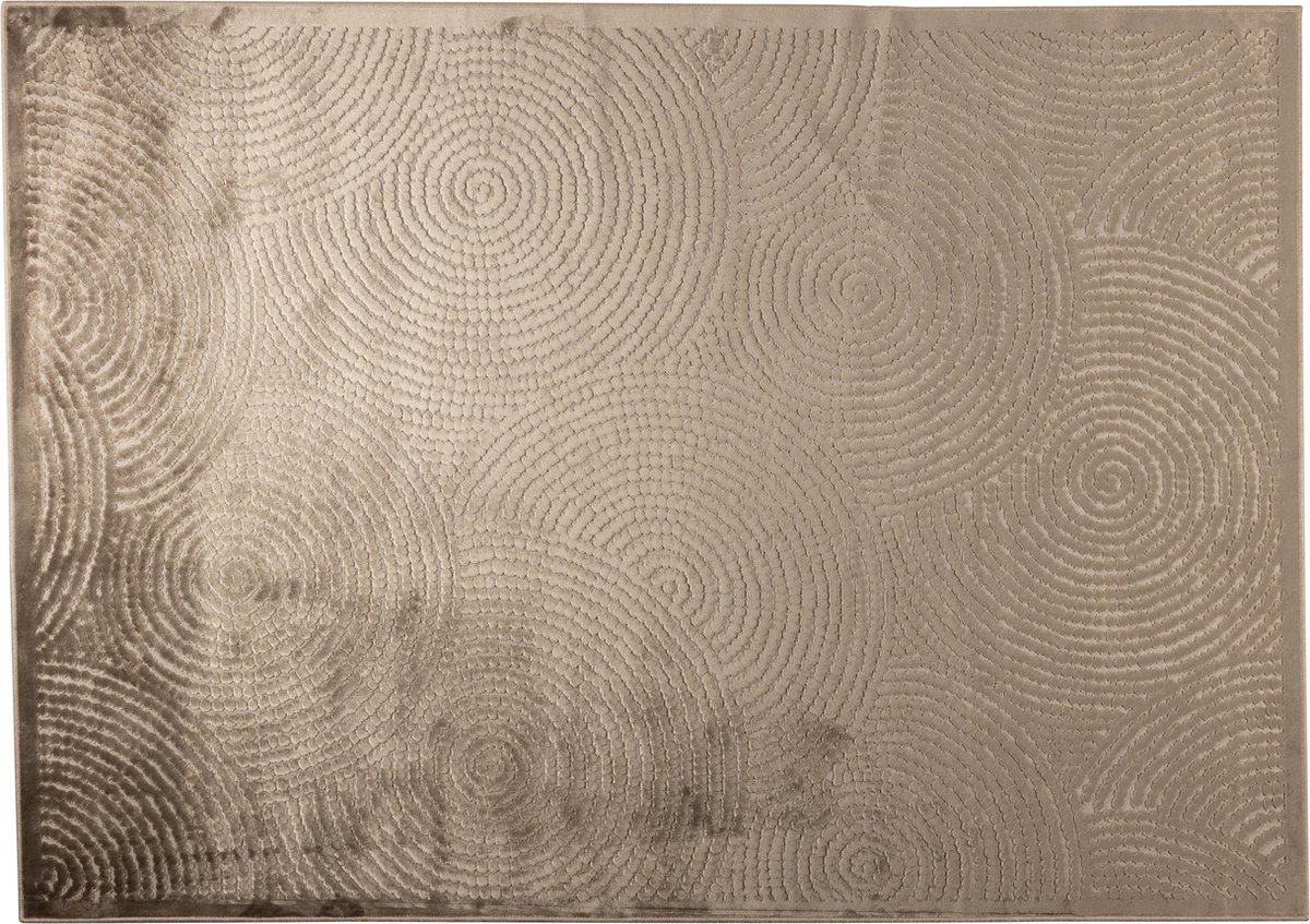 Dutchbone Dots Vloerkleed 200x300 Bruin