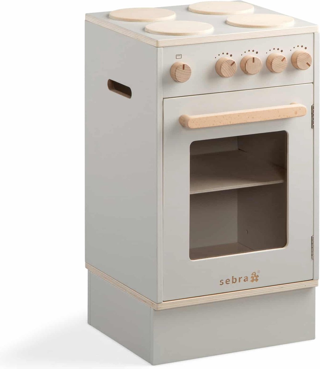 Sebra The Sebra Kidchen Stove Fornuis Speelgoed Beige