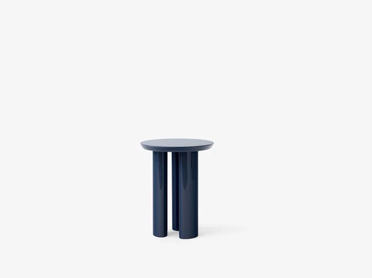 &tradition Tung JA3 BijzettafelØ38 Steel Blue