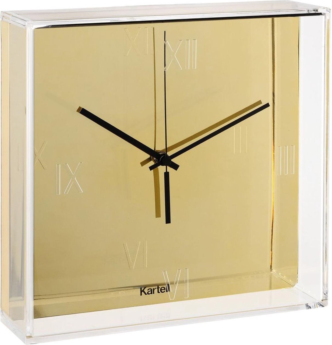 Kartell Tic&Tac Klok Goud