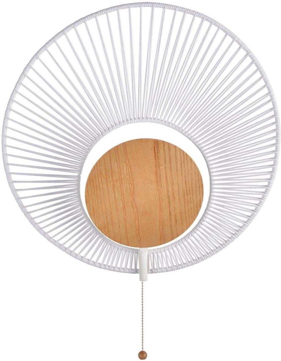 Forestier Oyster Wandlamp White