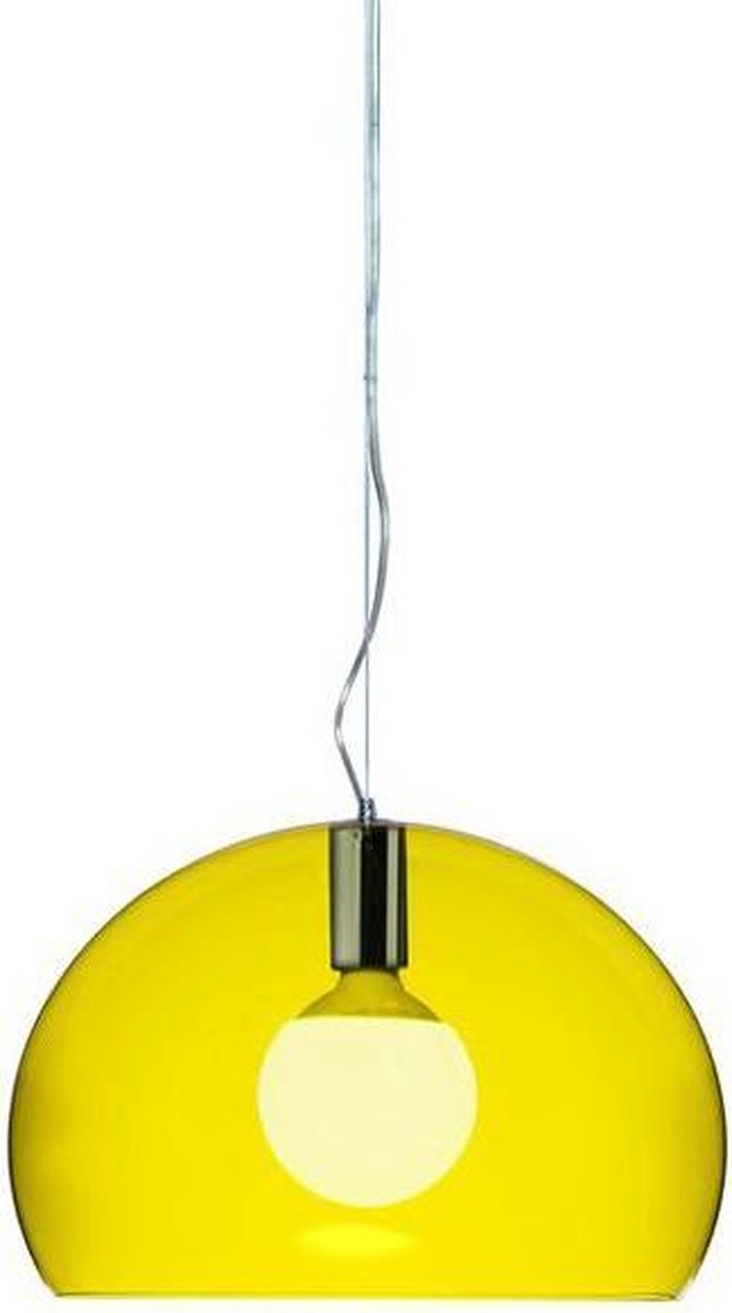Kartell Small FL/Y HanglampØ38 Geel
