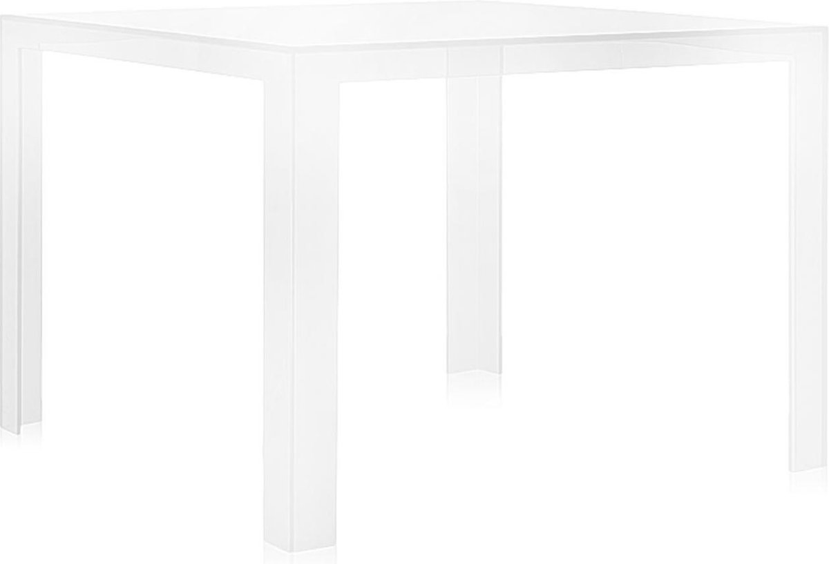 Kartell Invisible High Table Tafel 100x100 Transparant