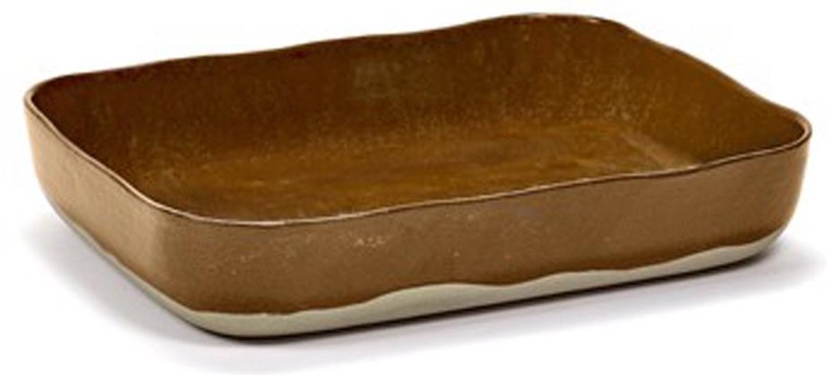 Serax La Nouvelle Table By Merci Ovenschaal Ocher/brown