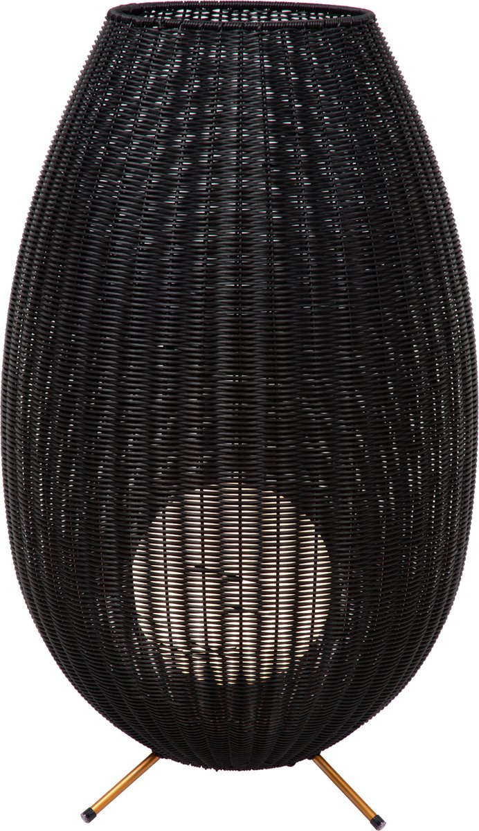 Lucide Colin Vloerlamp LED Oplaadbaar Buiten IP44 Zwart