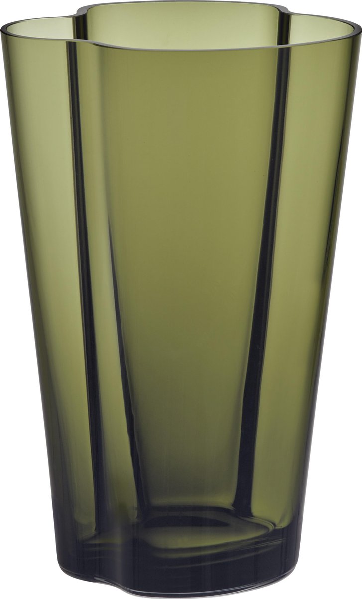 Iittala Alvar Aalto Vaas 22cm Mosgroen