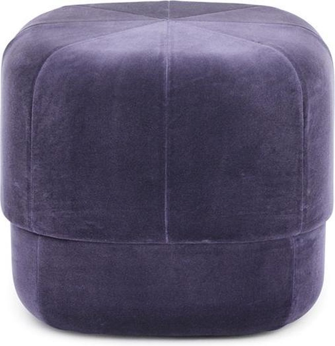 Normann Copenhagen Circus Velour Poef Small Purple
