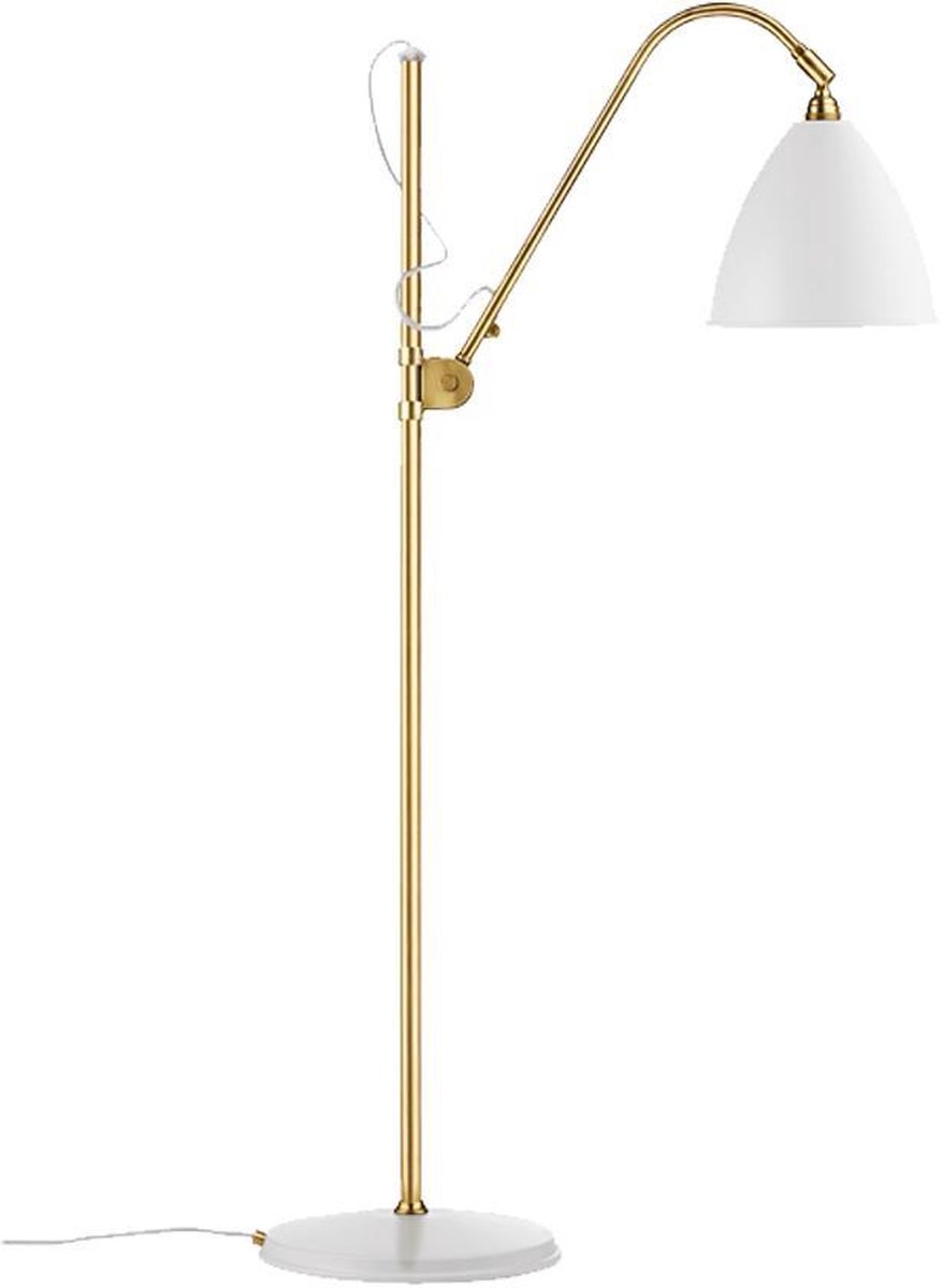 Gubi Bestlite BL3 Vloerlamp Medium Messing/soft White