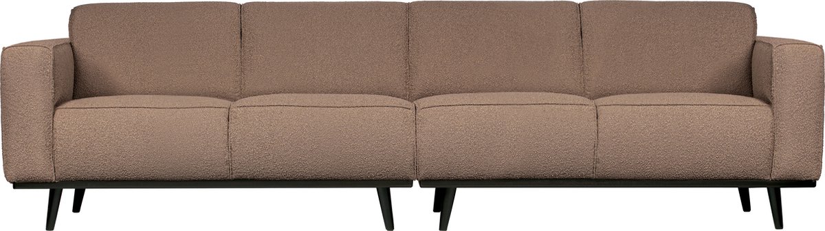 BePureHome Statement Bank 4-zits 280cm Boucle Nougat