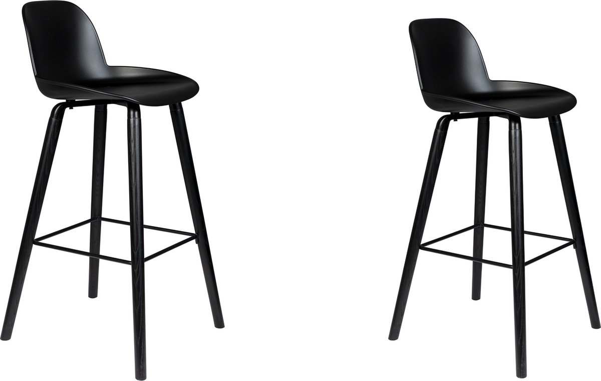 Zuiver Albert Kuip Barkruk 75cm Zwart