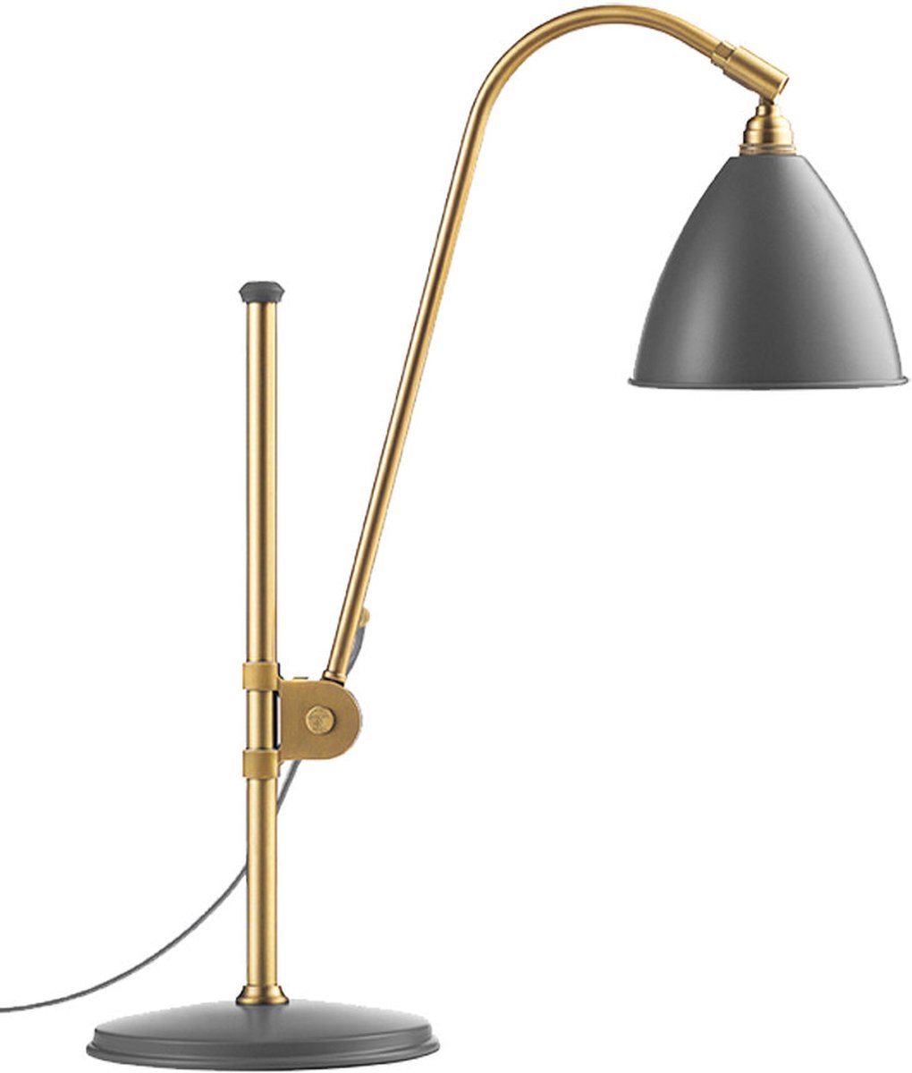 Gubi Bestlite BL1 Bureaulamp Messing/grijs