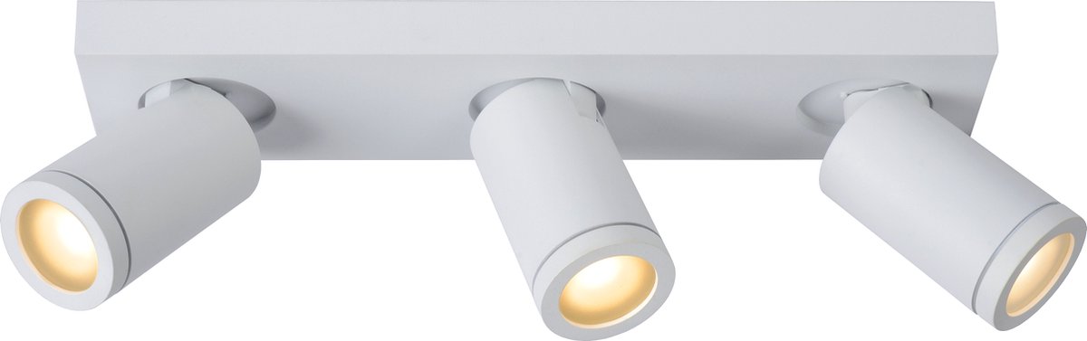 Lucide Taylor 3 Spot Badkamer IP44 Wit