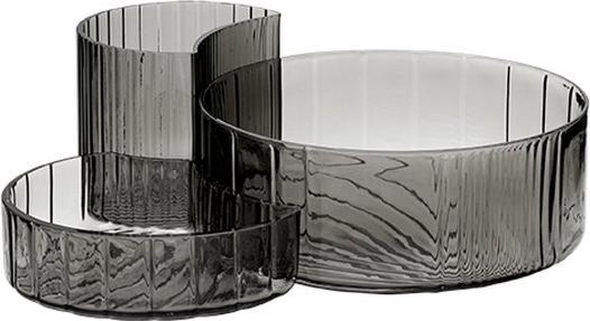 AYTM Concha Schaal Set Van 3 Zwart