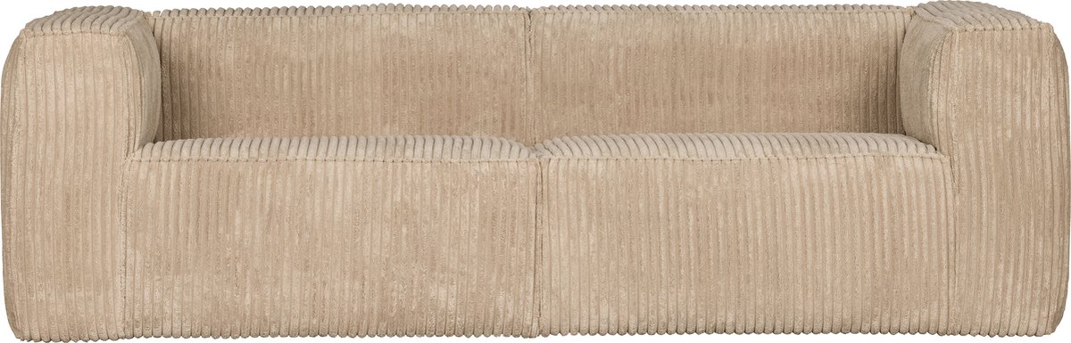 WOOOD Exclusive Bean 3,5-zits Bank Rib Travertin